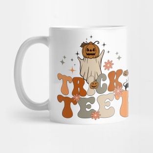 "Trick Or Teeth" Dentist Halloween - Retro Spooky Dental Assistant Hygienist Halloween Mug